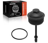 Frankberg Boîtier de Filtre à Huile Compatible avec Polo 6C1 6R1 Passa.t 362 3C2 Jett.a III 1K2 Golf VI 5K1 517 Octavi.a II 1Z3 1Z5 A3 8P1 8P7 Remplacer# 03L115433B