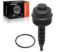 Frankberg Boîtier de Filtre à Huile Compatible avec Série 3 E46 Série 3 Cabriolet E46 Série 3 Compact E46 Série 3 Touring E91 Série 5 E60 X3 E83 Série 1 E87 Remplacer# 11427787696