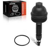 Frankberg Boîtier de Filtre à Huile Compatible avec Série 3 E46 Série 3 Coupé E92 Série 3 Touring E46 Série 5 E60 Série 5 Touring Série 7 E65 E66 E67 E61 Série 6 E63 X3 E83 X5 Remplacer# 11427789323