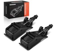 Frankberg Buse d'arrosage compatible avec P.a.s.s.a.t Beetle T.o.u.a.r.e.g Windshield Washer Nozzle 1.6L 1.8L 1.9L 2.0L 2.4L 2.5L Diesel Set de 2 pièces de rechange # 6E0955985A