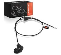 Frankberg Câble De Capot Arrière Noir Compatible avec Série 5 E39 520-540 2.0L-5.0L 1995-2003 Série 5 Break E39 520-540 2.0L-4.4L 1996-2004 Remplacer# 51238176595