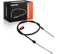 Frankberg Câble de Frein à main Arrière Compatible avec 206 Hatchback 2A/C 1.1L-2.0L 1998-2012 Partner Camionnette/MPV 5 G 1.4L-1.9L 1996-2002 Remplacer# 474636