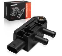 Frankberg Capteur de pression d'air - Ajustement de la hauteur - Compatible avec Golf 2012-2020 P.a.s.s.a.t A3 A4 O.c.t.a.v.i.a Leon Polo T.o.u.r.a.n Q5 A5 A6 Q3 Q2 Pressure Sensor Replace