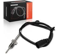 Frankberg Capteur de température des gaz d'échappement compatible avec A4 2007-2016 A6 2010-2018 Q5 Exhaust Gas Temperature Sensor 2.0T be Compatible avec E Turbocharger One Piece Replace# 03L906088BE