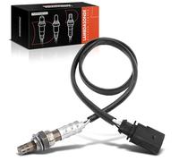 Frankberg Capteur d'Oxygène Sonde Lambda Compatible avec UP! 121 122 123 BL1 BL2 BL3 Polo 6C1 6R1 Citigo NF1 Mii KE1 KF1 R.o.o.m.s.t.e.r 5J7 Remplacer# 250-241085,04C906262