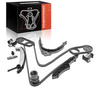 Frankberg Chaîne de distribution Compatible avec Série 5 E39 540i Série 5 Break E39 540i Série 7 E38 735i iL Série 5 E39 535i X5 E53 4.4i Remplacer# 11311747437,11311741115