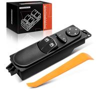 Frankberg Commutateur Bouton Fenêtre Avant Gauche Compatible avec Viano Vito Bus Vito/Mixto Camionnette W639 7-Pôles 2003-2014 A6395450913