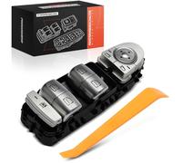 Frankberg Commutateur Bouton Fenêtre Du côté du conducteur 3-Pôles Compatible avec T-Model S213 W213 ALL-Terrain S213 Classe S V222 W222 X222 Remplacer# A2139054703