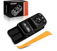 Frankberg Commutateur Bouton Fenêtre Du côté du conducteur 3-Pôles Compatible avec Sprinter 3 5-T Bus B907 Sprinter 3-T Bus B907 Sprinter 3 5-T Remorque B907 B910 Remplacer# 9079059002