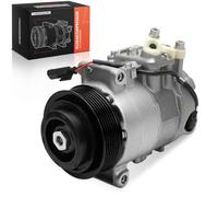 Frankberg Compresseur de Climatisation A/C-Compresseur avec embrayage Compatible avec GLE W166 350D 4m.a.t.i.c Classe M W166 ML350 BlueTEC 4m.a.t.i.c Remplacer# 0032308011 huile incluse