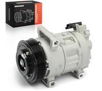 Frankberg Compresseur de Climatisation avec attelage Compatible avec Berlingo B9 C4 II NC Partner Tepee 5008 0E 0U DS4 NX 3008 MPV 0U DS5 KF 1611179980, y compris huile prép