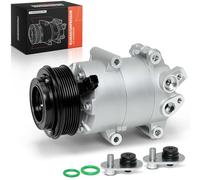 Frankberg Compresseur de Climatisation avec attelage Compatible avec Fiesta Berline Fiesta VI CB1 CCN Focus III B-Max JK Remplacer# AV1119D629BB, y compris huile prép