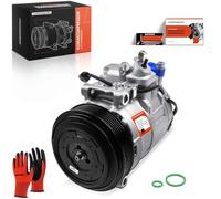 Frankberg Compresseur de Climatisation avec attelage Diesel Compatible avec Q7 (Van) 4LB 3.0TDI quat.tro 2007-2015 Remplacer# 7L6820808, y compris huile prép