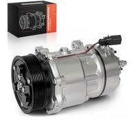 Frankberg Compresseur de Climatisation avec embrayage Compatible avec A3 8L1/8P1 Oct.avia I 1U2/1U5 Golf IV 1J1/1E7/1J5 Polo 6KV2/6KV5 Bo.ra C.a.d.d.y Galaxy Leon Toledo Remplacer# 1J0820805