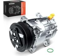 Frankberg Compresseur de Climatisation avec embrayage Compatible avec Berlingo/Berlingo First MPV GFK GJK MF 307 3A/C C5 I DC Remplacer# 9639109580, huile incluse