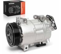 Frankberg Compresseur de Climatisation avec embrayage Compatible avec C3 Aircross II 2C 2R C4 Cactus Berlingo EC ER 2008 I CU 3008 MPV 0U 5008 0E 0U Remplacer# 9675655880, huile incluse