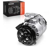 Frankberg Compresseur de Climatisation avec embrayage Compatible avec California T5 Camper 7EC 7EF 7EG 7HC 7HF Multiva.n V 7EF 7EM 7EN 7HF 7HM 7HN Touare.g 7L6 7L7 7LA, huile incluse