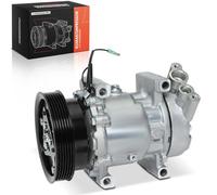 Frankberg Compresseur de Climatisation avec embrayage Compatible avec Clio II BB CB M.e.g.a.n.e I BA0/1 Kangoo KC0/1 Kangoo Express FC0/1 Remplacer# 8200315744, huile incluse