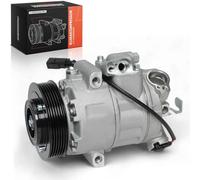 Frankberg Compresseur de Climatisation avec embrayage Compatible avec Golf IV 1J1 Polo 6C1 6R1 Polo 9N Ibiza III 6L1 R.o.o.m.s.t.e.r 5J Remplacer# 6Q0820803D, huile incluse