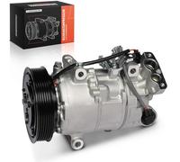 Frankberg Compresseur de Climatisation avec embrayage Compatible avec Megan.e CC EZ0/1 Megan.e III KZ0/1 DZ0/1 KZ0/1 B3 BZ0/1 Scénic III JZ0/1 Qashqai II SUV J11 J11, huile incluse