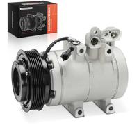 Frankberg Compresseur de Climatisation avec embrayage Compatible avec Sonata IV EF Magentis GD MS Trajet FO Santa Fé I SM Highway Fourgon Remplacer# 9770126300, huile incluse