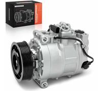 Frankberg Compresseur de Climatisation avec embrayage Compatible avec T.o.u.a.r.e.g 7L6 7L7 7LA Q7 4LB P.h.a.e.t.o.n 3D1 3D2 3D3 3D4 3D6 3D7 3D8 3D9 Remplacer# 7L6820803D, huile incluse