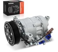 Frankberg Compresseur de Climatisation avec embrayage Diesel Compatible avec A4 8K2/8KH/8K5 2.0TDI A5 8T3/8F7/8TA 2.0TDI Q5 8RB 2.0TDI Remplacer# 870260805F, huile incluse