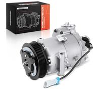 Frankberg Compresseur de Climatisation avec embrayage Diesel Compatible avec Astra J P10 Astra J Caravan P10 Meriva B MPV S10 Meriva B Fourgon S10 Remplacer# 13395693, huile incluse