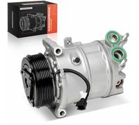 Frankberg Compresseur de Climatisation avec embrayage Diesel Compatible avec Focus III Focus III Berline Focus III Break Mondeo IV BA7 C-Max II DXA/CB7 DXA/CEU, huile incluse