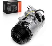 Frankberg Compresseur de Climatisation avec embrayage Diesel Compatible avec Série 5 E60 E61 Série 3 E90 E91 E92 Série 6 E63 E64 Remplacer# 64526946871, huile incluse