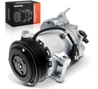Frankberg Compresseur de Climatisation avec embrayage Diesel Compatible avec Zafira break C P12 Astra J P10 Cascada W13 Remplacer# 13414017, huile incluse