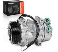 Frankberg Compresseur de Climatisation avec embrayage Essence Compatible avec C5 I DC C8 EA EB Jumpy U6U Ulysse 179 206 CC 2D 406 8B Remplacer# 96.269.021.80, huile incluse