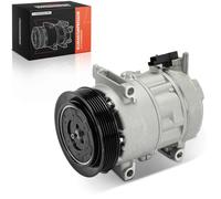 Frankberg Compresseur de Climatisation Compresseur AC avec attelage Compatible avec 308 (CC/SW) I 3008 Berlingo C4 I/II DS4 DS5 5008 Partner Remplacer# 9659875580, y compris huile prép