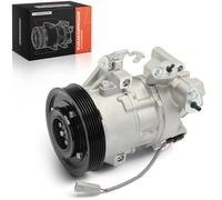 Frankberg Compresseur de Climatisation Compresseur AC avec attelage Diesel Compatible avec Yaris P9 1.4D-4D (66 KW/90 PS) 2005-2012 Remplacer# 883100D212, y compris huile prép
