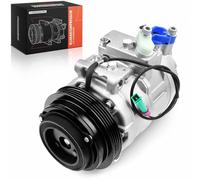 Frankberg Compresseur de climatisation de voiture avec embrayage Diesel Compatible avec Allroad 4BH C5 Pas.sat 3B2 3B3 3B5 3B6 A6 4B2 C5 4B5 A4 8D2 B5 8D5 B5 A8 Remplacer# 4B0260805C, huile incluse