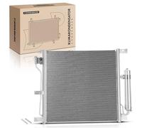 Frankberg Condensateur de climatisation compatible avec Juke F15 1,5 l Diesel 2010-2014 Juke Van F15 1,5 l Diesel 2010-2014 Replace # 921001FE0B