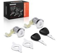 Frankberg Cylindre de serrure de porte avant gauche ou droite compatible avec Clio II BB CB Clio II fourgon/hayon SB0/1/2 Remplace 7701472806
