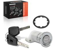 Frankberg Cylindre de serrure de porte, compatible avec Boxer 2006-2023 - 1 serrure de porte avant gauche avec 2 touches - Pièce de rechange # 735321287