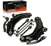 Frankberg Ensemble de 8 bras de suspension avant gauchedroit | Compatible avec: Scénic II JM0/1, M.e.g.a.n.e II Coupé-Cabriolet EM0/1, Grand Scénic II JM0/1