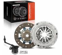 Frankberg Ensemble d'embrayage compatible avec Qashqai +2 I J10 JJ10E NJ10 2007-2013 Duster HS 2010-2018 Citan Kasten/MPV W415 2013-2021 Clio III BR0/1 CR0/1 2005-2014. Remplace # 83427 6
