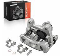 Frankberg Étrier de frein Pince de frein Arrière Gauche avec support(Espacement de trous du support 90mm）Compatible avec P.a.s.s.a.t T.i.g.u.a.n Q3 S.h.a.r.a.n A.l.h.a.m.b.r.a CC Remplacer# 5N0615403