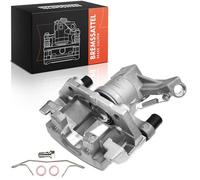 Frankberg Étrier de frein Pince de frein Arrière Gauche fonte d'Aluminium avec support(trouabstand de Support 90mm) Compatible avec Vectra C Vectra C CC 9-3 9-3 Cabriolet Remplacer# 93172182