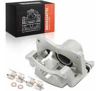 Frankberg Étrier de frein Pince de frein Avant Gauche avec support(Espacement de trous du support 140mm) Compatible avec Ractis P10 Yaris P13 P9 Yaris Camionnette/hayon P13 Remplacer# 4775052211