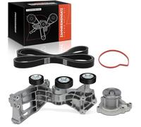 Frankberg Galet tendeur de courroie de distribution - Dispositif de serrage - Amortisseur de courroie - Courroie trapézoïdale - Poulie de guidage - Pièce de rechange # KP25PK1765