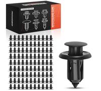 Frankberg GD7A50EA1 Lot de 100 clips de fixation pour pare-chocs et calandre Compatible avec Qashqai II SUV J11 J11 Qashqai +2 I J10 JJ10E NJ10 CR-V III RE