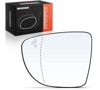 Frankberg glace rétroviseur Asphérique Avec angle mort gauche Compatible avec Cap.tur I H5 J5 Zoe BFM Clio IV BH KH Remplacer# 963665070R