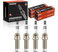 Frankberg ILKAR Lot de 4 bougies d'allumage compatibles Clio IV, Micra V, Duster HM, Sandero II, 2012-2023