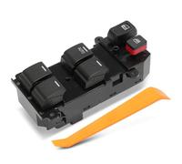 Frankberg Interrupteur de lève-vitre Avant Gauche Compatible avec CR-V III RE 2.0i-VTEC 4WD 2.2i-DTEC 4WD 2.2i-CTDi 4WD 2.4i-VTEC 4WD 2.4 4WD 2.4 2.0i-VTEC 2006-2012 Remplacer# 35750SWAK01,SKDWS1736