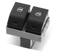 Frankberg Interrupteur de lève-vitre Avant Gauche Compatible avec Polo 9A 9N Ibiza III 6L1 Polo Berline 9A2 9A4 9A6 9N2 Cordoba 6L2 Polo Berline 9N2 9N4 Remplacer# 6Q0959858A