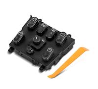 Frankberg Interrupteur de lève-vitre Compatible avec Classe M W163 ML 55 AM.G ML 230 ML 270 CDi ML 320 ML 350 ML 400 CDi ML 430 ML 500 1998-2005 Remplacer#